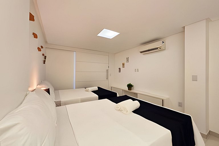 Duplex Beira-Mar Pajuçara | Perto da Roda Gigante