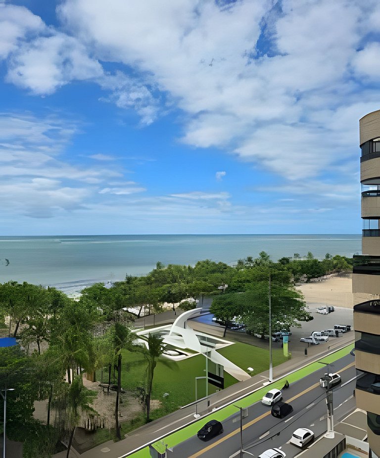 Duplex Beira-Mar Pajuçara | Perto da Roda Gigante