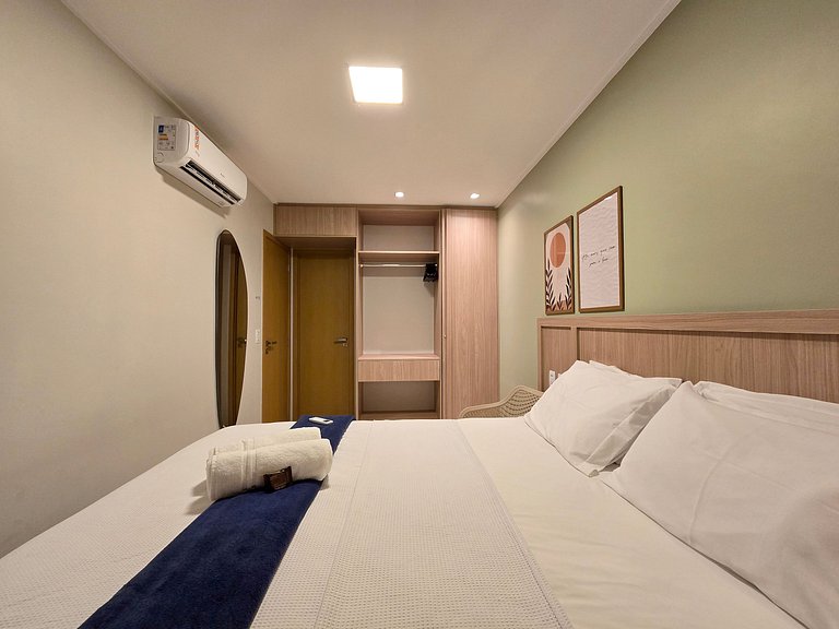 Apê com AR Sala | Academia, Área Kids e Espaço Zen