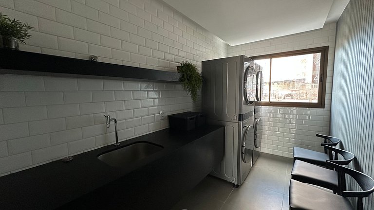 Apê Design Vista Mar, Piscina, Hidro e Academia