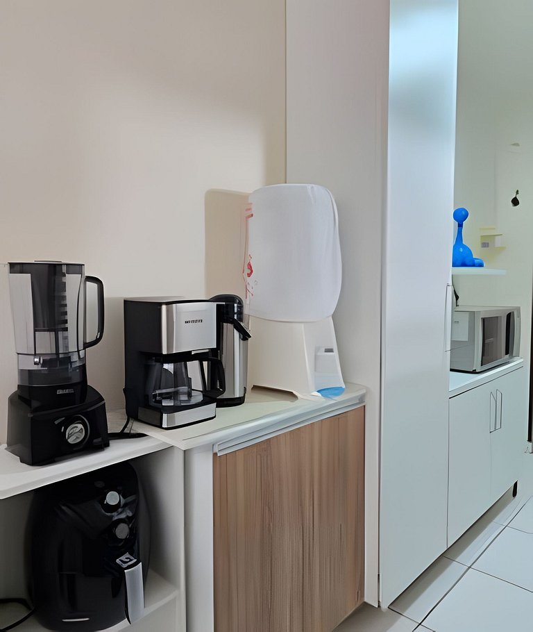 Apartamento 2quartos c Vista para Mar de Pajuçara