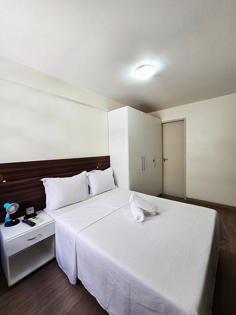 Apartamento 2quartos c Vista para Mar de Pajuçara