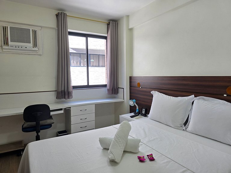 Apartamento 2quartos c Vista para Mar de Pajuçara