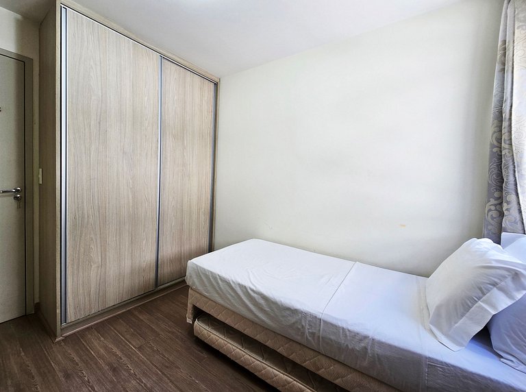 Apartamento 2quartos c Vista para Mar de Pajuçara