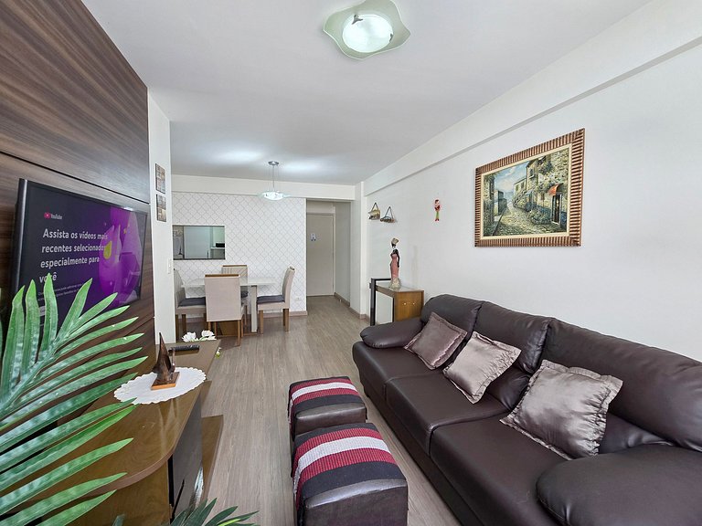 Apartamento 2quartos c Vista para Mar de Pajuçara