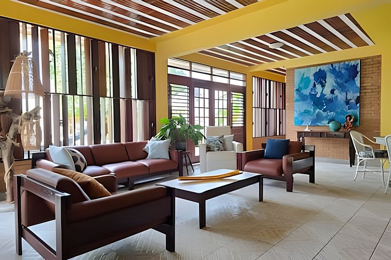 Casa Palmeiras da Barra: 5 suítes\piscina\quadra