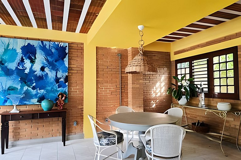 Casa com Piscina, Lazer Gourmet e Beach Tênis