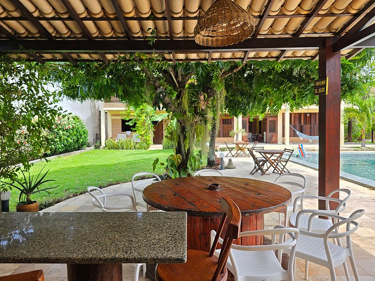 Casa com Piscina, Lazer Gourmet e Beach Tênis